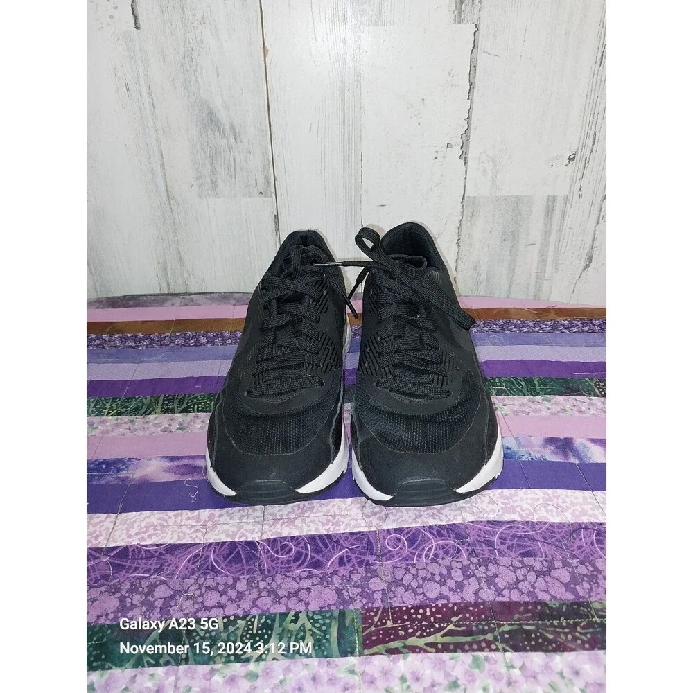 Nike Air Max 90 Ultra 2.0 Sneaker Black Running 881106-002 Womens Sz 8.5 - Picture 3 of 10